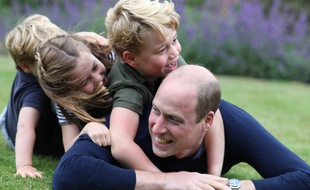 La famille royale a publié du prince William et ses trois enfants à l'occasion de ses 38 ans