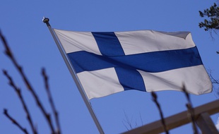 Drapeau de la Finlande