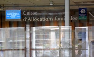 Le hall d'accueil de la CAF, à Rennes.