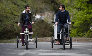 VUF Bikes propose toute une gamme de triporteurs pour les professionnels.