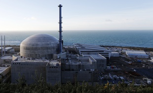 Le réacteur de troisième génération, dit EPR, à Flamanville (Manche) le 16 novembre 2016.