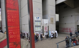 Le site de Tolbiac (13e) ce mercredi