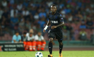 Jean-Michael Séri le 16 août 2017 à Naples.