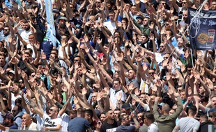 Les supporters de la Lazio.