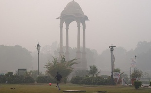 Depuis le 7 novembre, New-Delhi est plongé dans un brouillard de pollution.