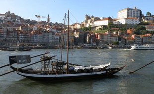La ville de Porto (Portugal).