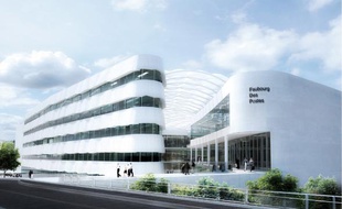 Le futur pôle commercial va se dresser aux portes du Faubourg des Postes, à Lille-Sud.