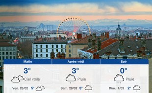 Météo Lyon: Prévisions du jeudi 27 février 2020