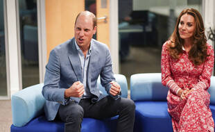 Le prince William en plein discours