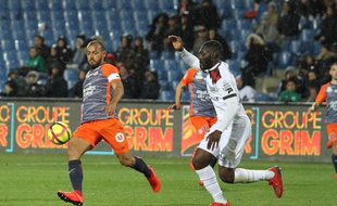 Vitorino Hilton et le MHSC ont livré une performance très solide contre Guingamp.