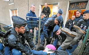 Lors des affrontements, l'an passé.
