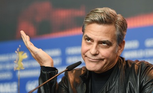 George Clooney à Berlin le 11 février 2016