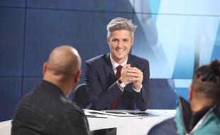 Jean-Baptiste Boursier face à Jérôme Commandeur et Disiz la Peste lors de la première de