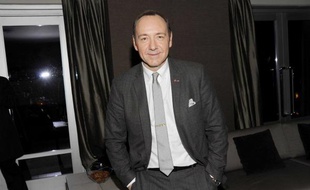 Kevin Spacey, le 16 décembre 2010, lors d'une «after-party» à New-York, pendant la promotion de Casino Jack.