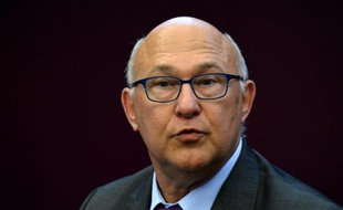 Le ministre des Finances Michel Sapin à Rome le 31 juillet 2014