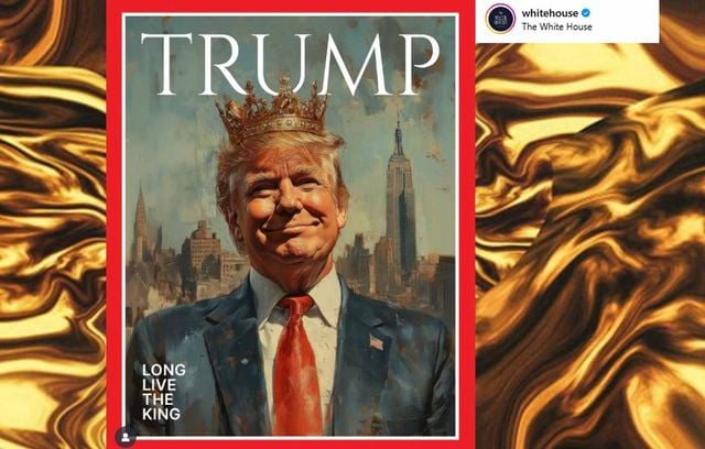 Le 19 février, la Maison-Blanche publie une fausse une du magazine « Time » : Trump porte une couronne et il est écrit « Longue vie au roi ». Une manière très particulière de célébrer le stop mis au péage urbain à New York.