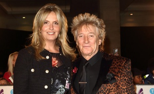 La présentatrice Penny Lancaster et son mari, le musicien Rod Stewart