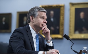Le directeur du FBI Christopher Wray.
