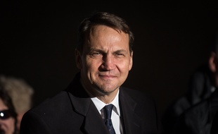 Le président du parlement polonais Radoslaw Sikorski, le 28 octobre 2014 à Varsovie.