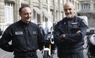 Le chef de la BRI et son adjoint, le commissaire divisionnaire Georges Salinas (à droite), sont venus témoigner devant la cour d'assises ce jeudi