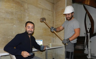 Simon Dos Santos et Etienne Bussières sont les porteurs du projet d'anticafé à Bordeaux