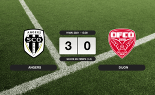 Angers SCO - Dijon: Succès 3-0 d'Angers SCO face à Dijon