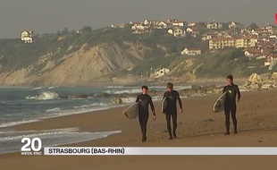 Des surfeurs à Strasbourg? Cette erreur du JT de France 2 a bien fait rire sur les réseaux sociaux, samedi soir.