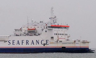 Un ferry du groupe Sea France.