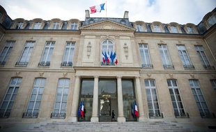 Le palais de l'Elysée, à Paris.