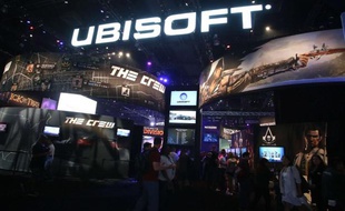 Le stand Ubisoft sur le salon de l'E3 2013.