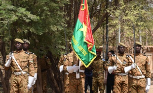 Des forces militaires du Burkina Faso à Ouagadougou, le 2 mars 2019 (illustration).