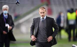 Alexander Ceferin, le président de l'UEFA, le 7 avril 2021.