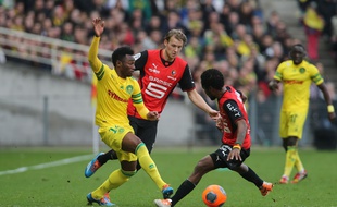 Le 23 février dernier, lors du derby à la Beaujoire.