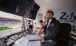 Au micro sans interruption pendant une bonne partie des 24 Heures du Mans, Bruno Vandestick regorge d'astuces pour captiver son audience.