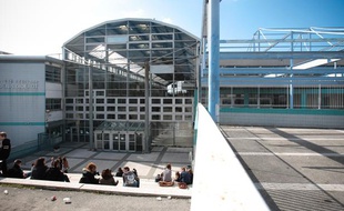 Le Lycée professionel Diderot de Marseille, le 10 mars 2011.