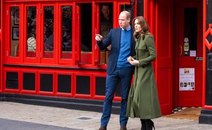 Le prince William et son épouse, Catherine, duchesse de Cambridge
