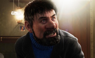 Haddock (interprété par Andy Serkis), dans Les Aventures de Tintin: Le Secret de la Licorne.