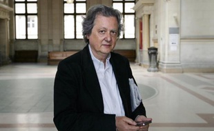 Le président du site d'information Rue89, Pierre Haski en 2011 à Paris