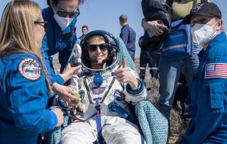 Trois astronautes de retour sur Terre après un séjour dans l’ISS