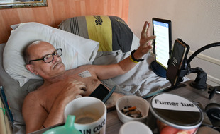 Les derniers jours d'Alain Cocq seront retransmis en vidéo sur Facebook, «pour que les gens sachent ce qu'est la fin de vie actuellement en France.»