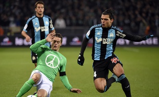 Karim Rekik à Saint-Etienne le 22 novembre 2015
