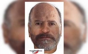 Reconstitution faciale de l'homme retrouvé mort en décembre 2018 à Hornaing.