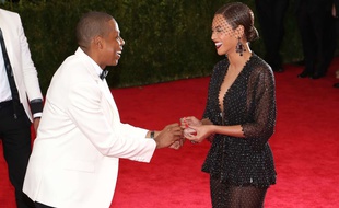 Beyoncé et Jay-Z à New York le ( juin 2014