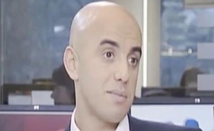 Capture d'écran du passage de Redoine Faïd sur LCI en octobre 2010.
