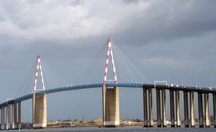 Le pont de Saint-Nazaire.