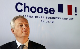 Bruno Le Maire, le 22 janvier 2019 à Davos.