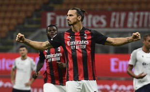 Ibra a planté un doublé pour le premier match de la saison de l'AC Milan.