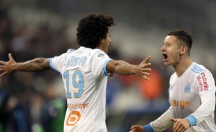 Luis Gustavo et Florian Thauvin, les deux gars sûrs de l'OM en ce moment.