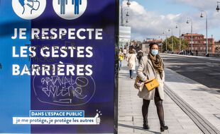 Le masque était déjà obligatoire dans les rues de Toulouse, il l'est désormais dans toutes les rues et les lieux publics de la Haute-Garonne.