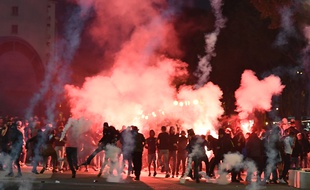 Des affrontements avaient déjà éclaté jeudi soir, avant le match OM-Lazio Rome.